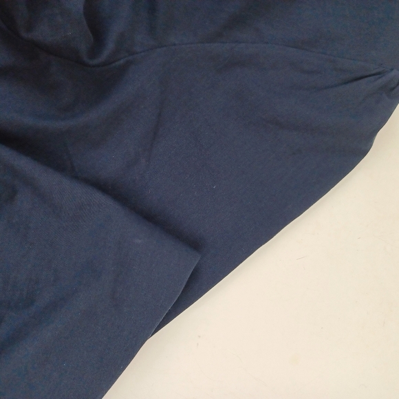 Tuckernuck Pomander Place Navy Cotton Mabel Dress Size L Women Preppy Pockets - Picture 10 of 16